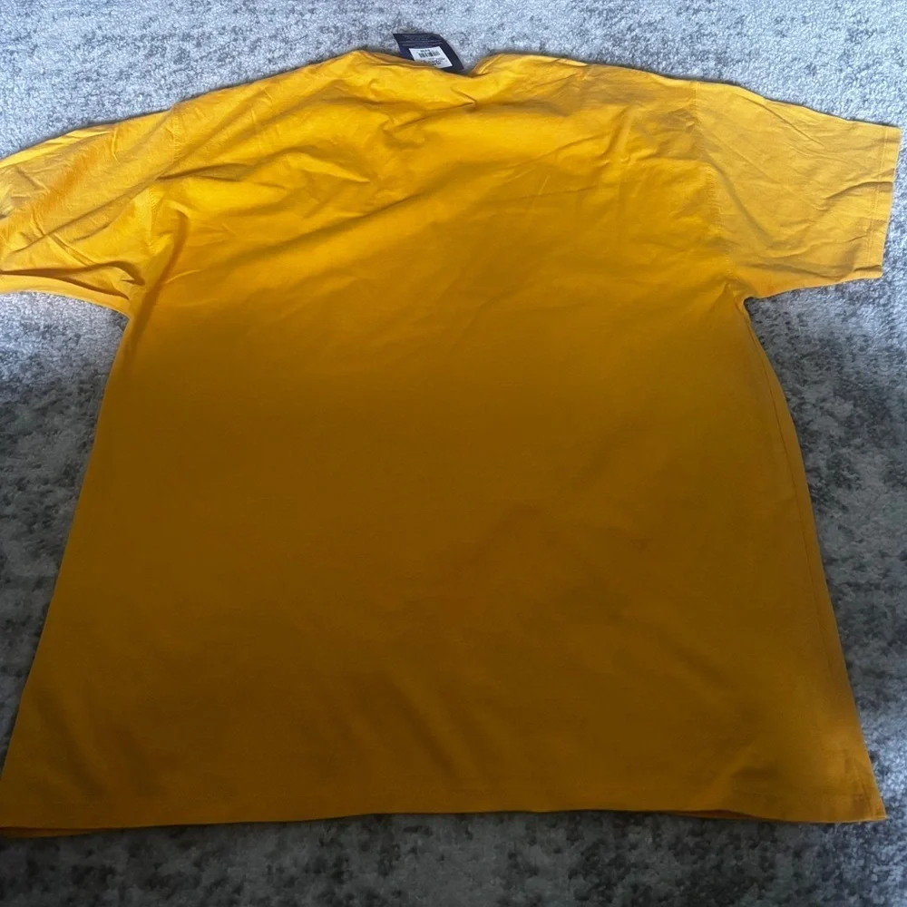 NWT Champion Authentic Athleticwear Tee Gold Yellow Size: XL - Picture 2 of 4